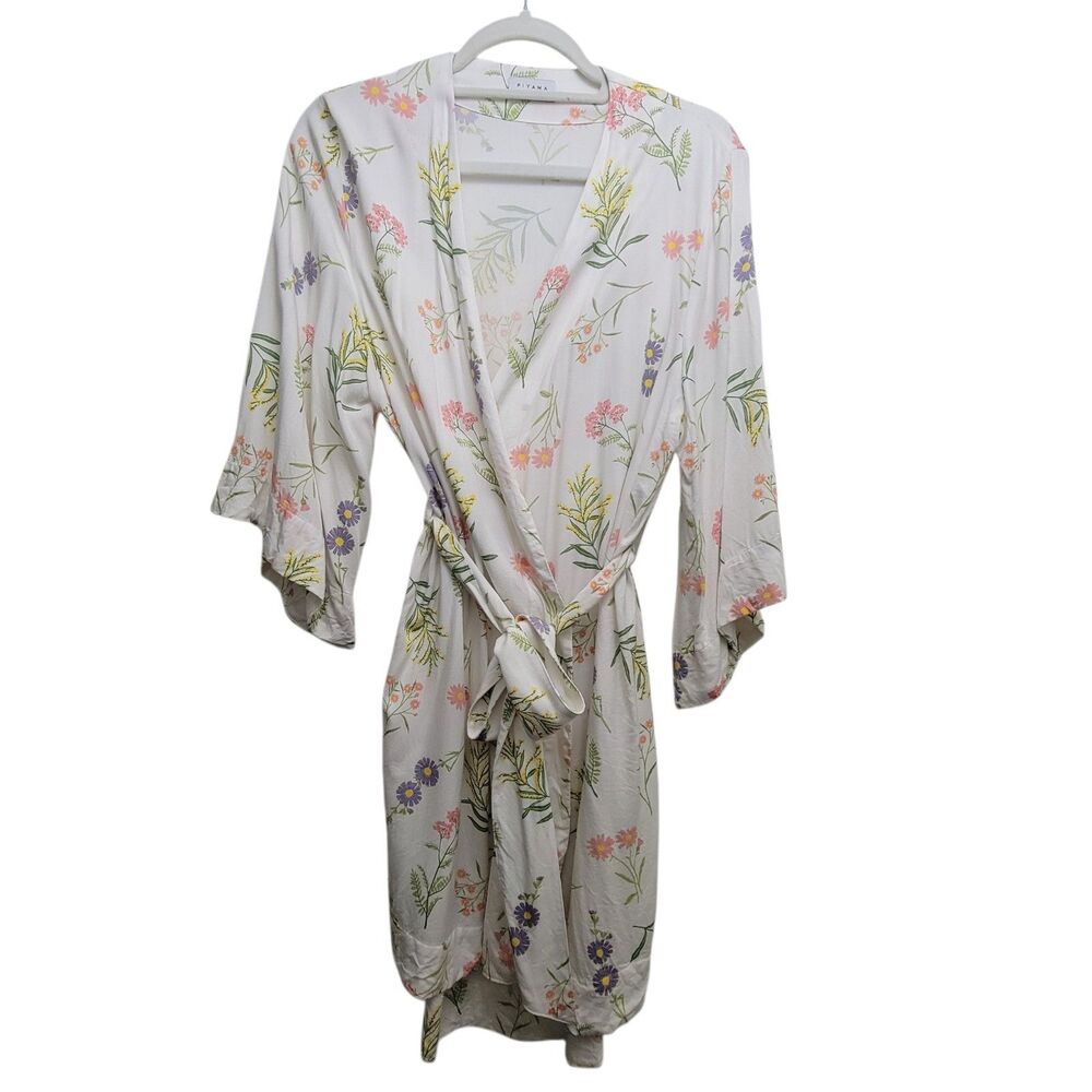 Piyama Dainty Floral Cottagecore Robe Size XS